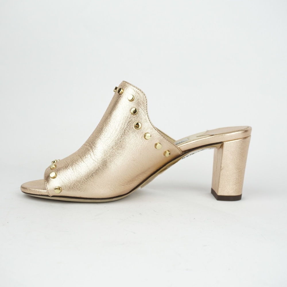 Jimmy Choo Myla Stud Mules Size 34